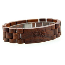 Wholesale Sandalwood Bracelet, Environmental Crafts Exquisite Wooden Gifts Bracelet